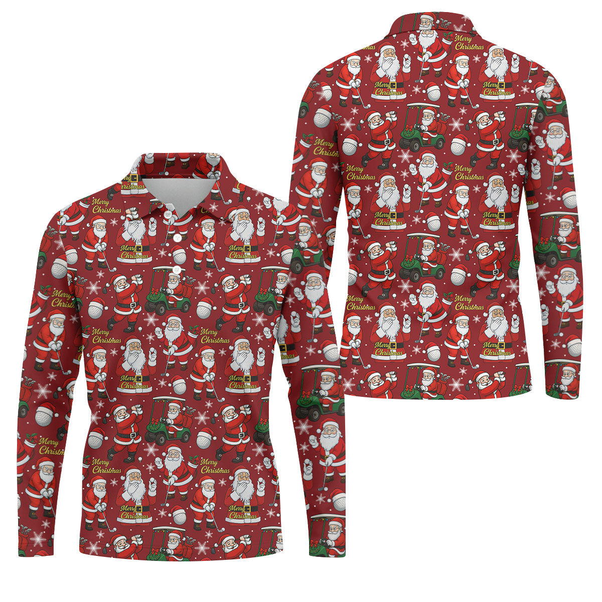 STYLE:Long Sleeve Polo Shirt