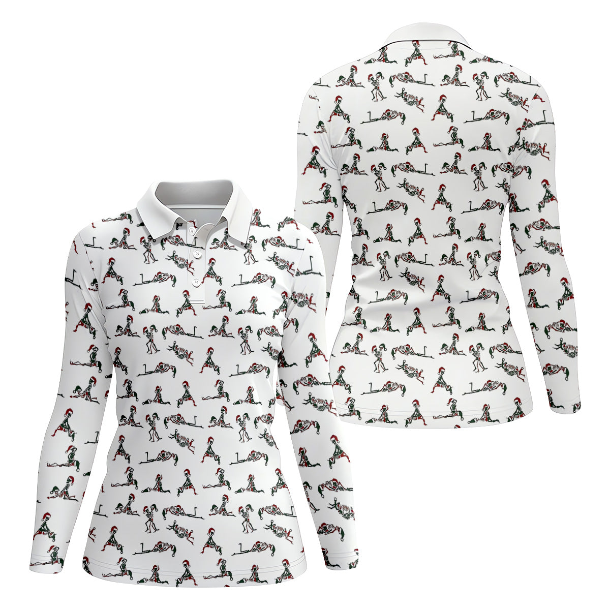 STYLE:Long Sleeve Polo Shirt