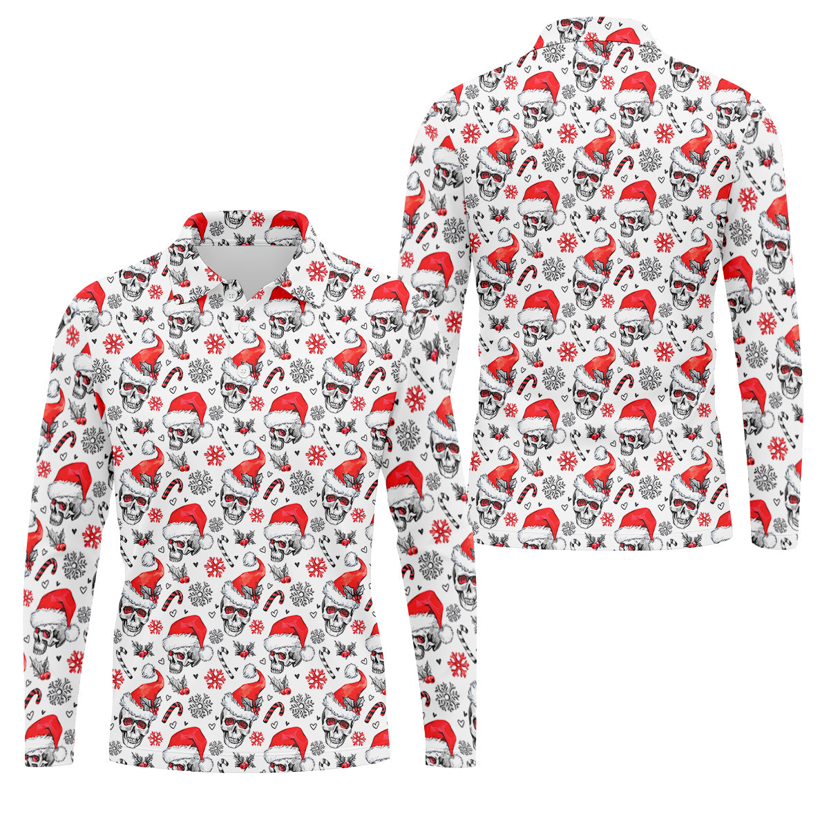 STYLE:Long Sleeve Polo Shirt