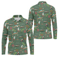 STYLE:Long Sleeve Polo Shirt