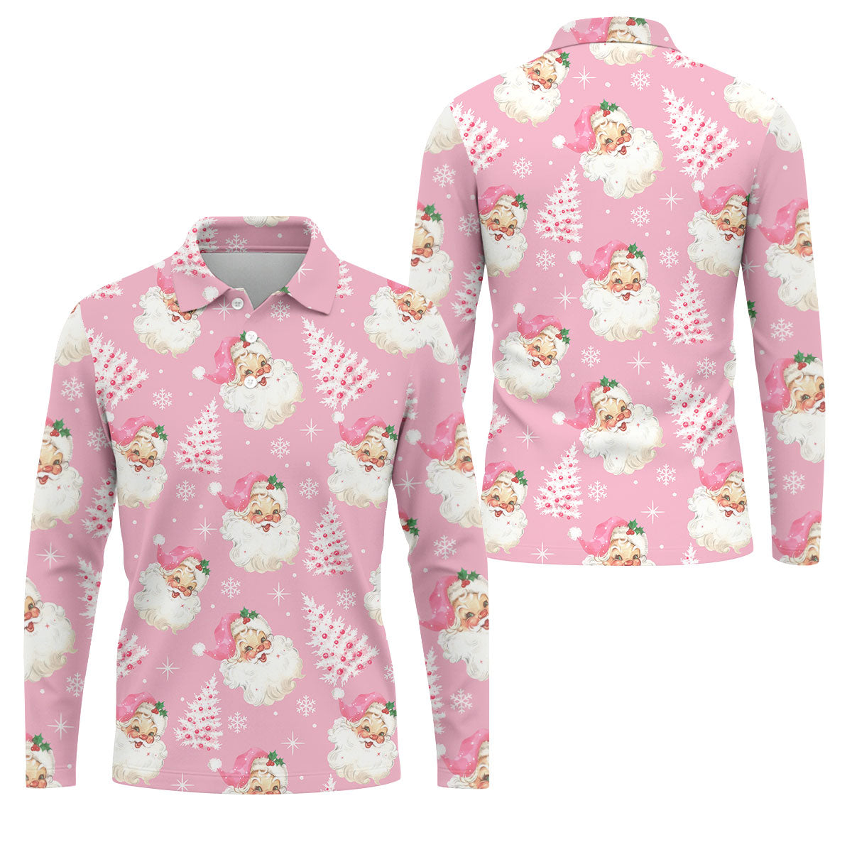 STYLE:Long Sleeve Polo Shirt