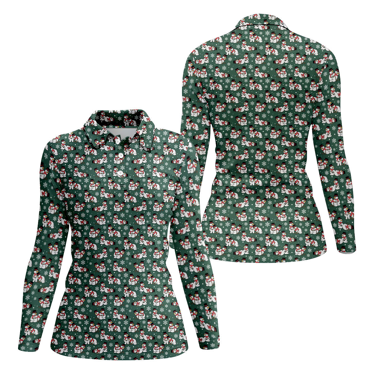 STYLE:Long Sleeve Polo Shirt
