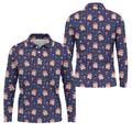 STYLE:Long Sleeve Polo Shirt