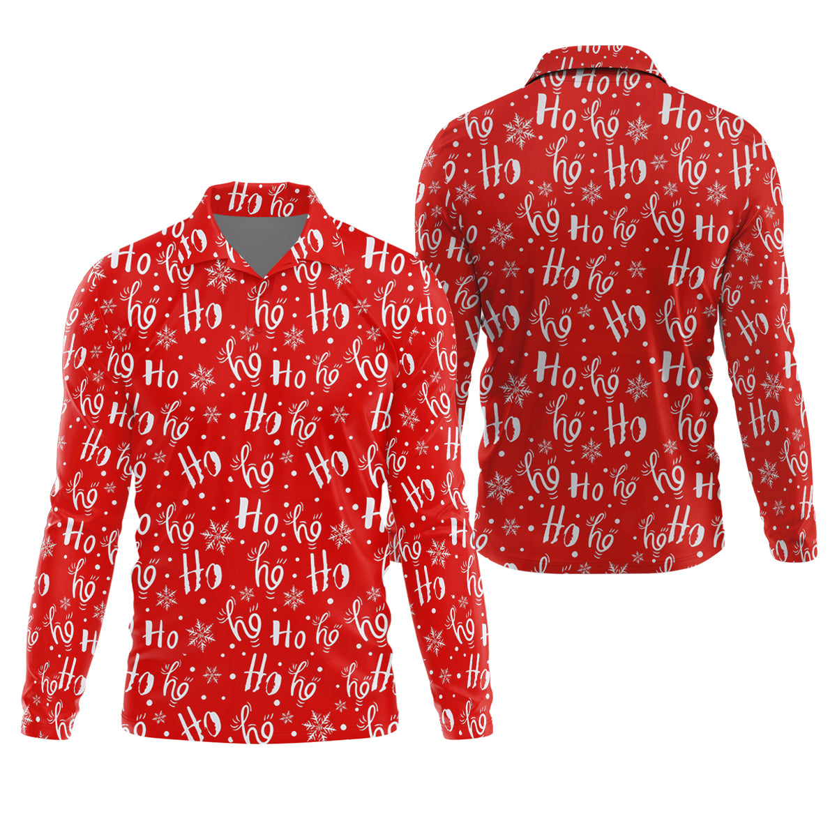 STYLE:Long Sleeve Polo Shirt