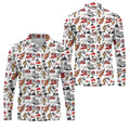 STYLE:Long Sleeve Polo Shirt