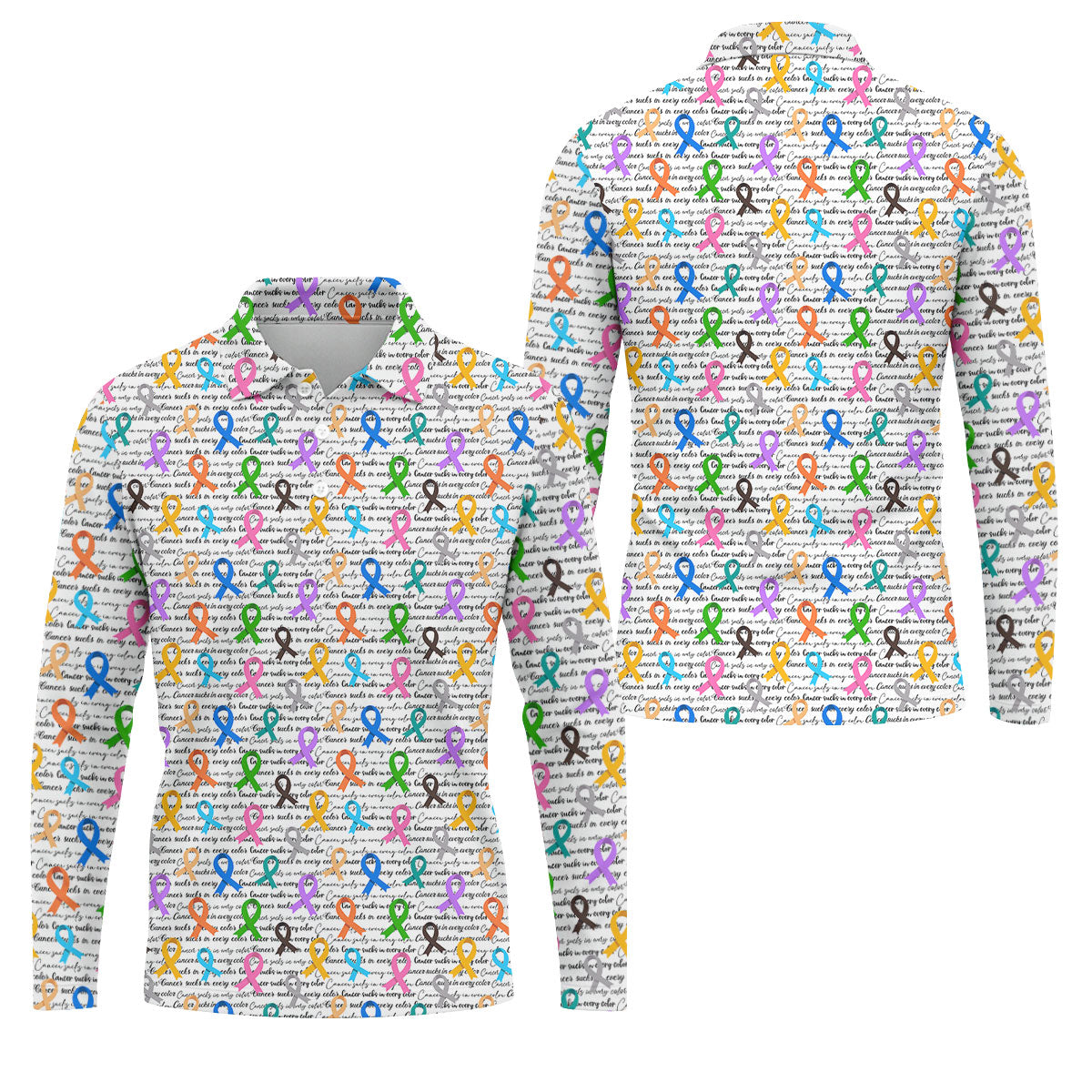 STYLE:Long Sleeve Polo Shirt