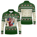 STYLE:Long Sleeve Polo Shirt