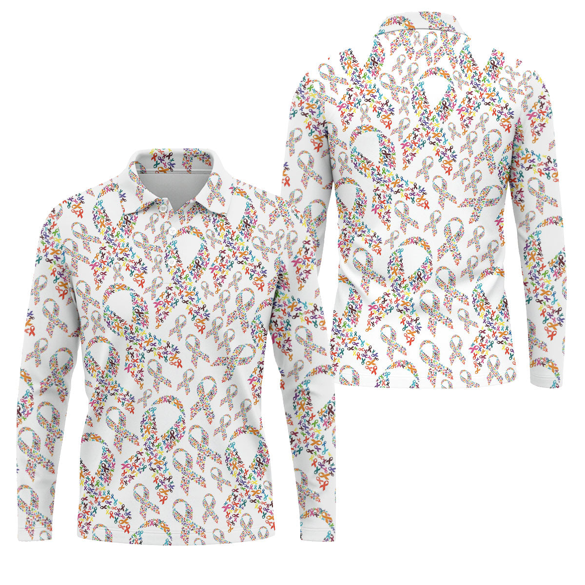 STYLE:Long Sleeve Polo Shirt
