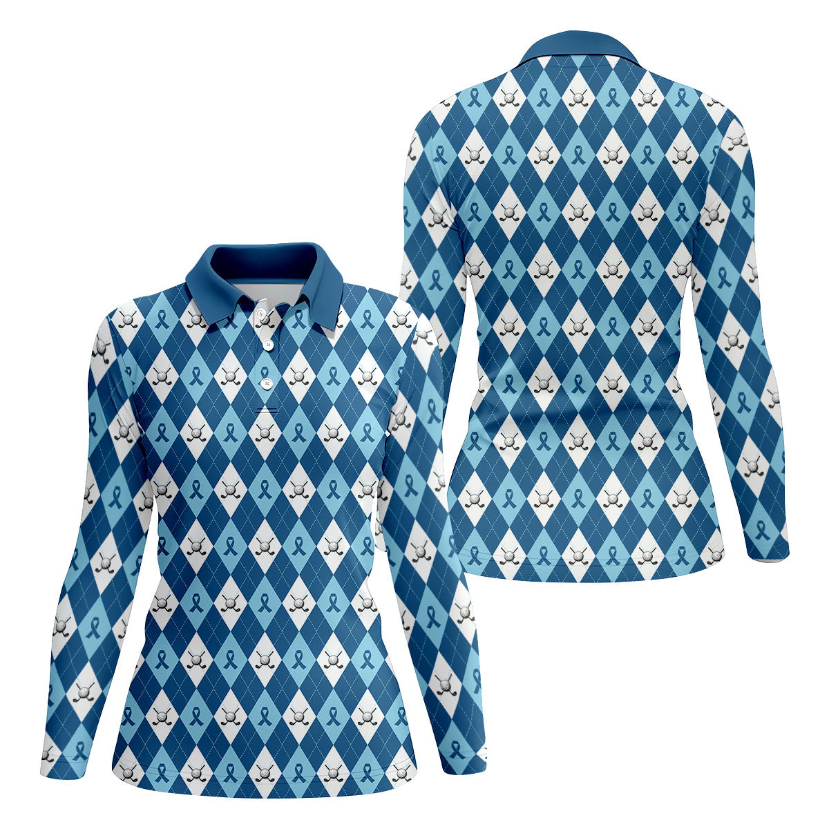 STYLE:Long Sleeve Polo Shirt