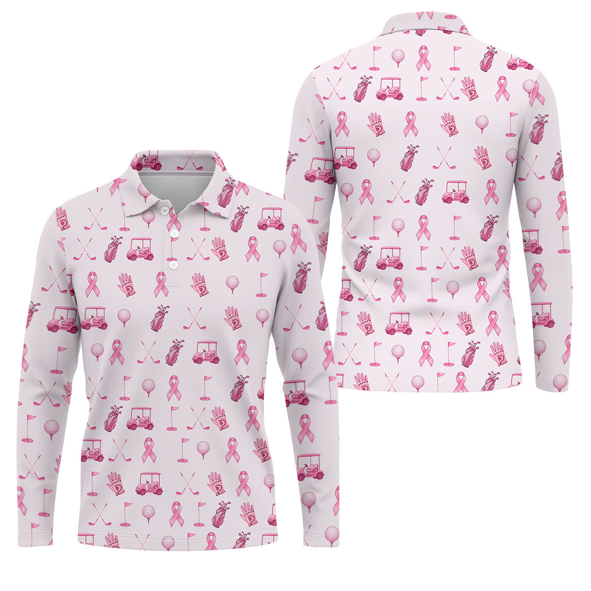 STYLE:Long Sleeve Polo Shirt