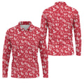 STYLE:Long Sleeve Polo Shirt