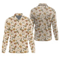 STYLE:Long Sleeve Polo Shirt