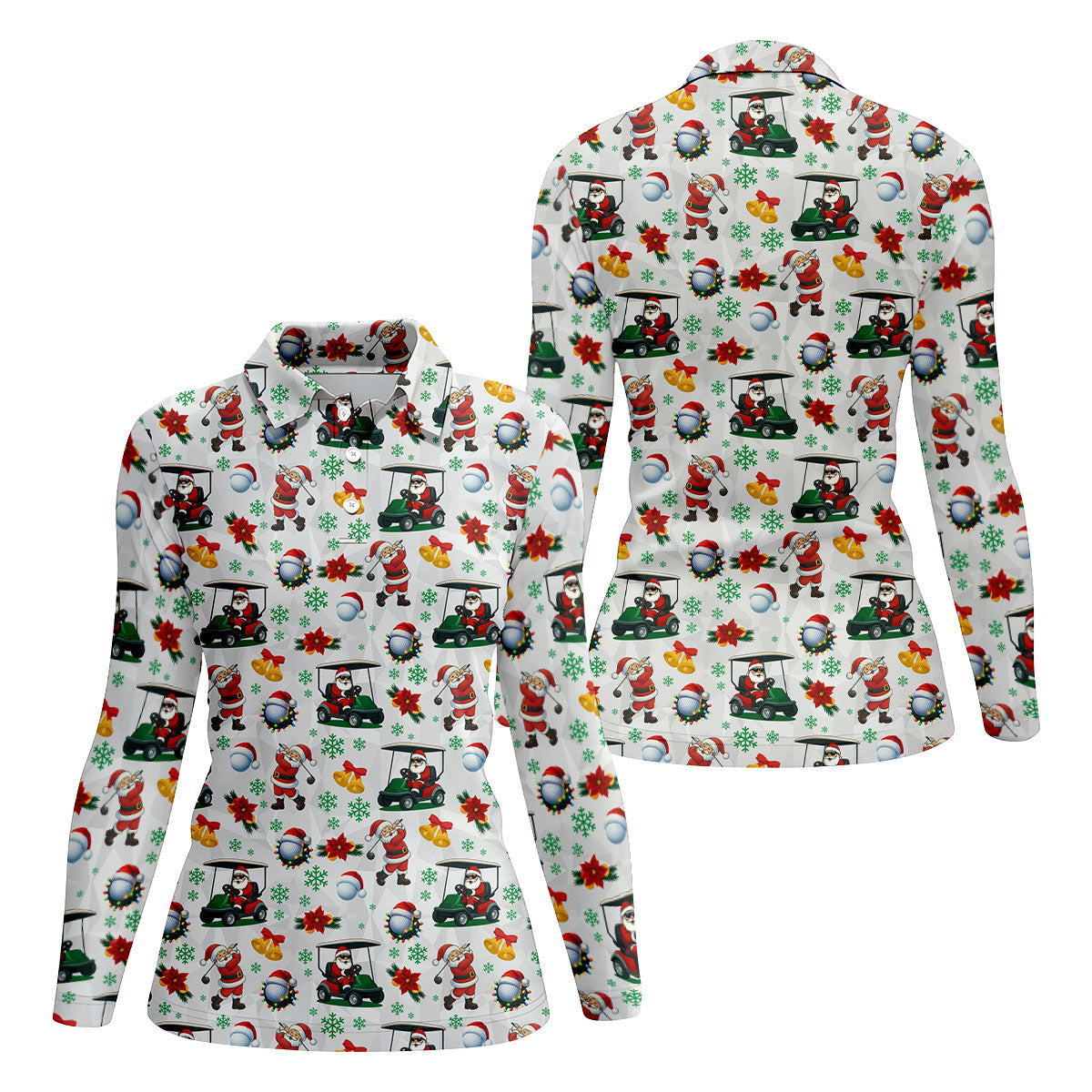 STYLE:Long Sleeve Polo Shirt