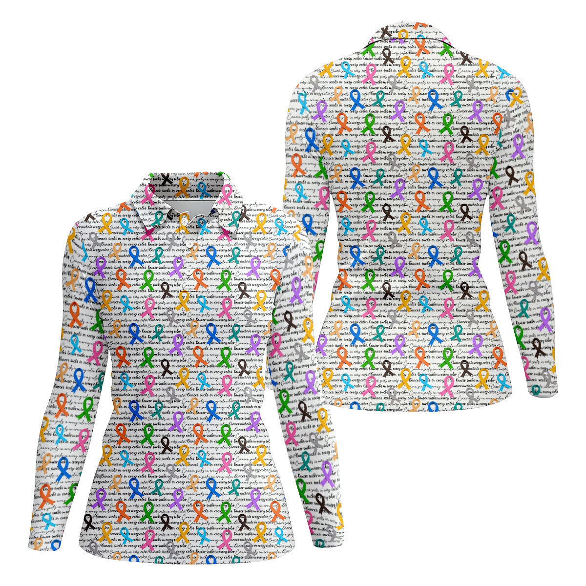STYLE:Long Sleeve Polo Shirt