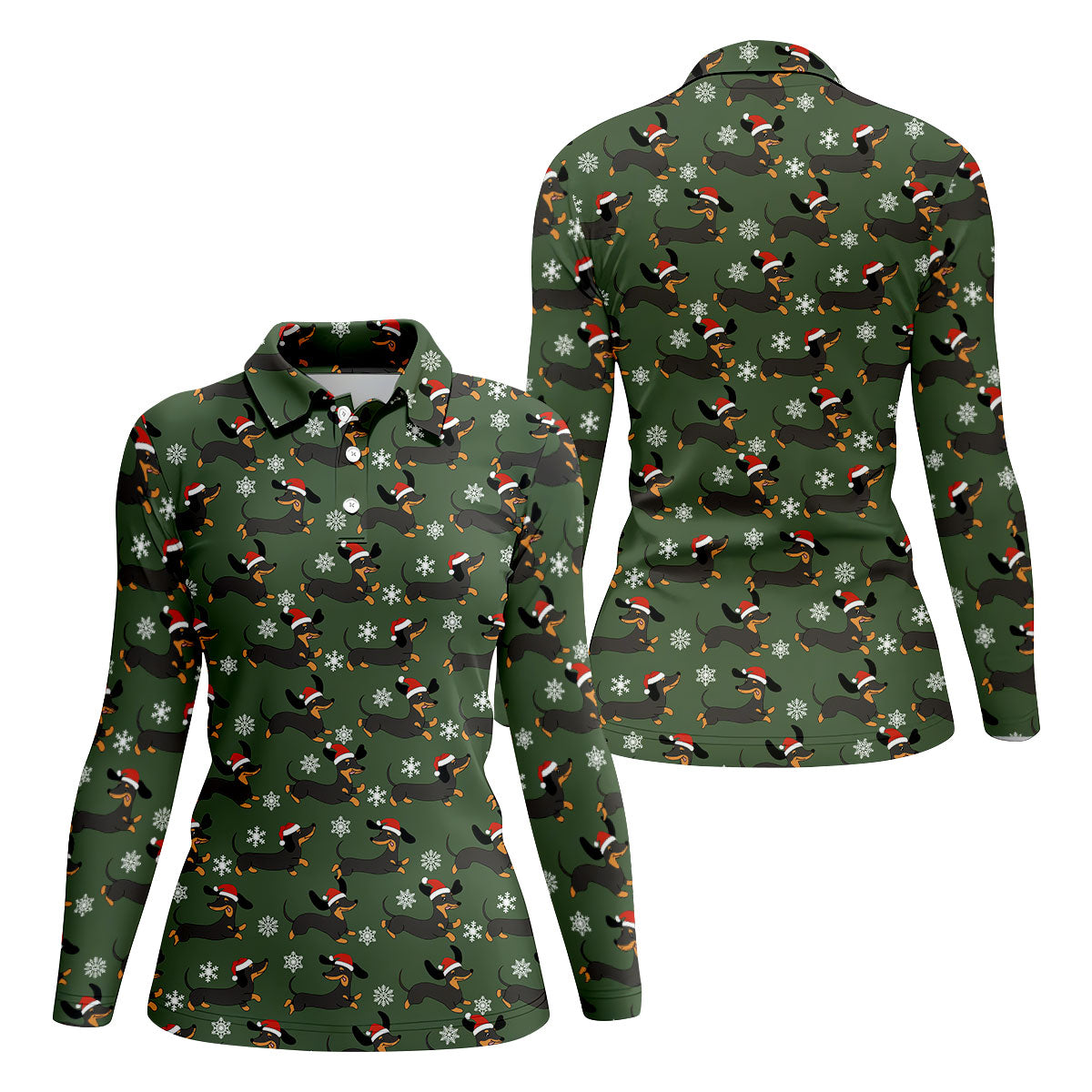 STYLE:Long Sleeve Polo Shirt