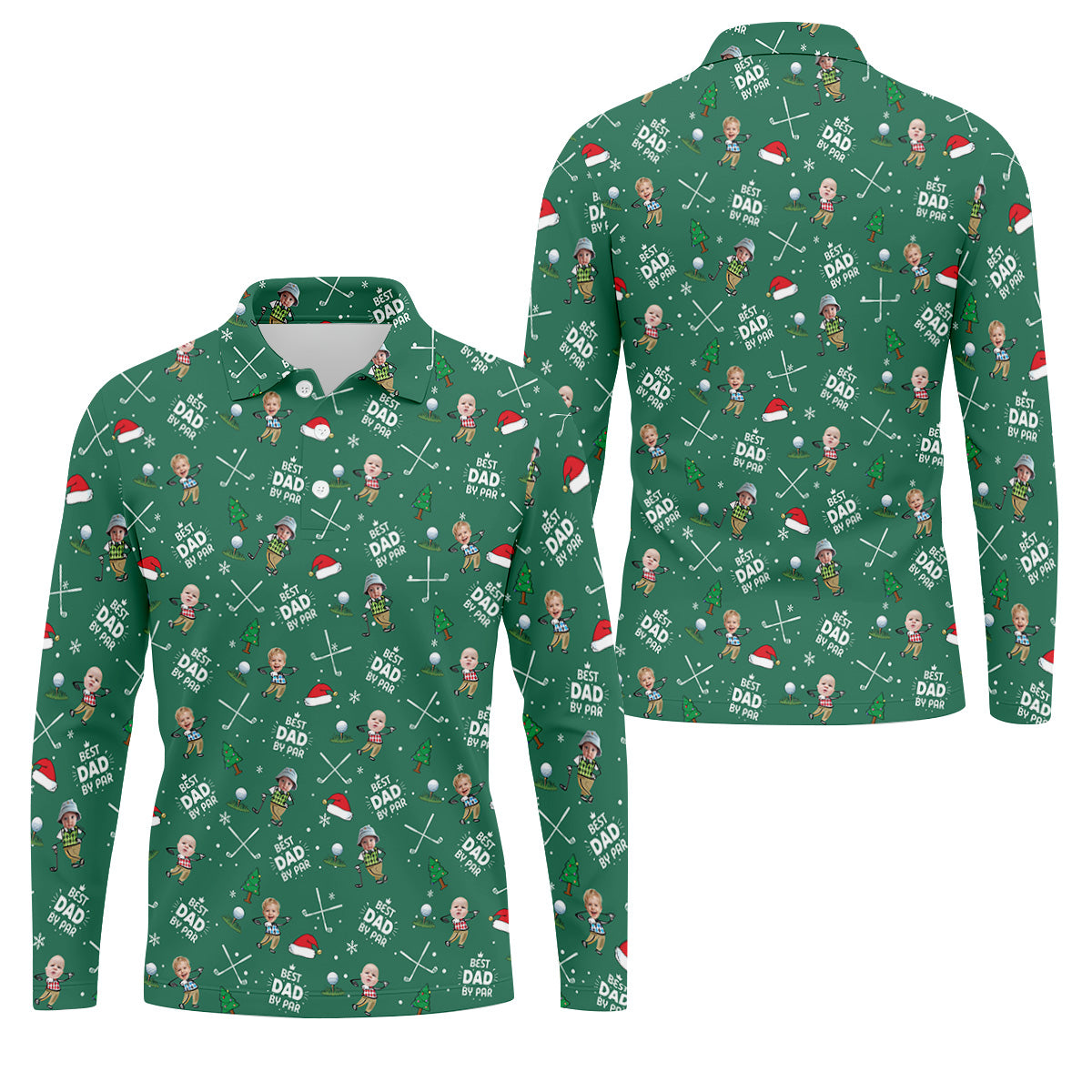 STYLE:Long Sleeve Polo Shirt