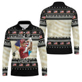 STYLE:Long Sleeve Polo Shirt