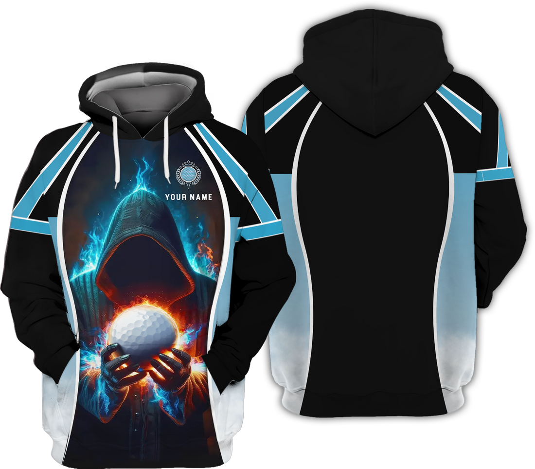 Custom Name Men's Golf Polo Shirt, Funny Golf Shirt, Gift For Golfers