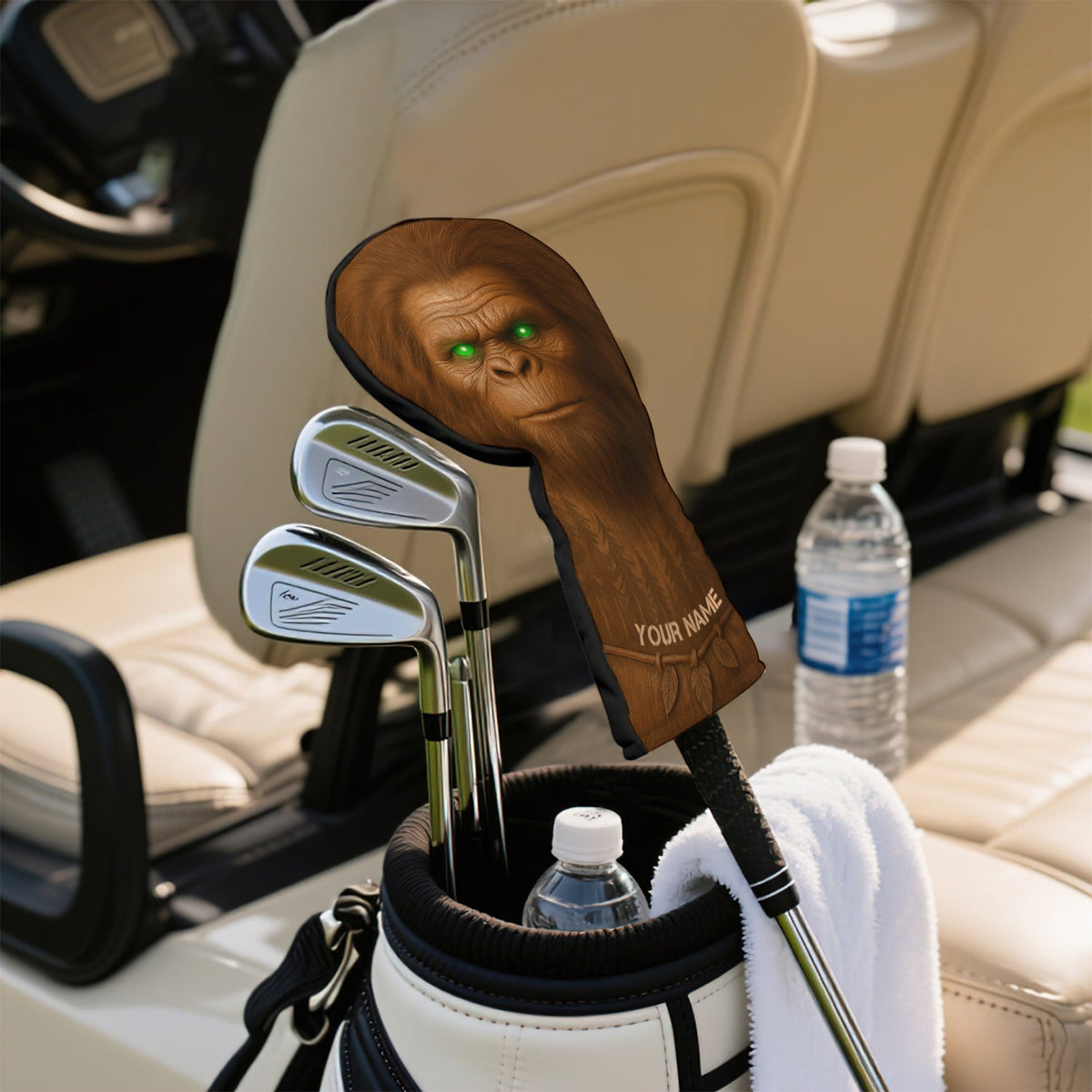 Funny Bigfoot Golf Head Cover - Golf Headcovers For Men - View 3