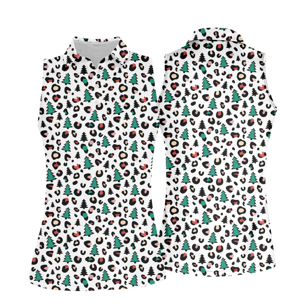 STYLE:Sleeveless Polo Shirt