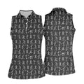 STYLE:Sleeveless Polo Shirt