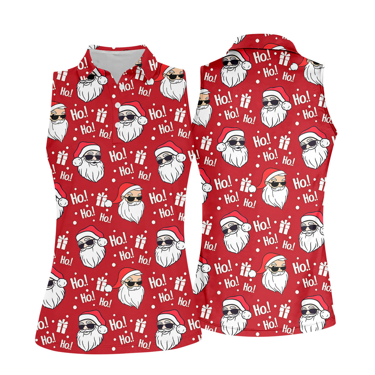 STYLE:Sleeveless Polo Shirt