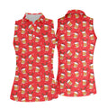 STYLE:Sleeveless Polo Shirt