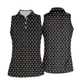 STYLE:Sleeveless Polo Shirt