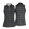 STYLE:Sleeveless Polo Shirt