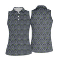 STYLE:Sleeveless Polo Shirt