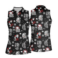 STYLE:Sleeveless Polo Shirt