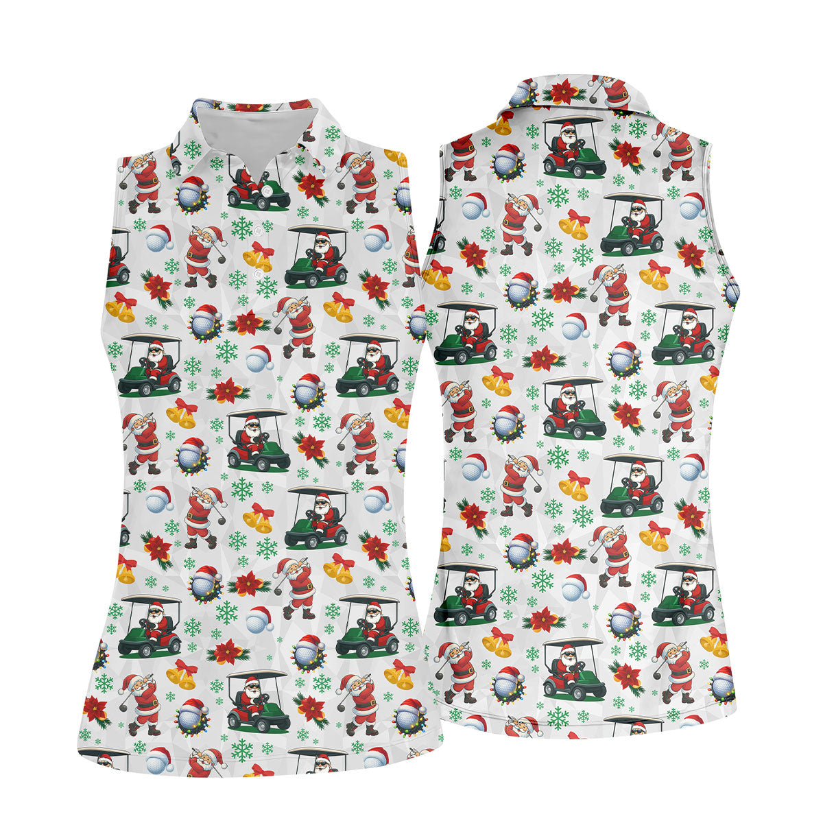 STYLE:Sleeveless Polo Shirt