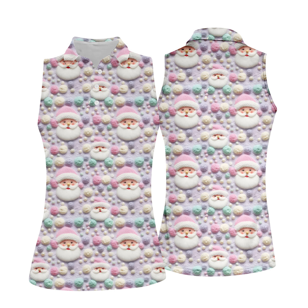 STYLE:Sleeveless Polo Shirt