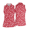 STYLE:Sleeveless Polo Shirt