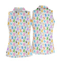 STYLE:Sleeveless Polo Shirt