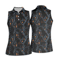 STYLE:Sleeveless Polo Shirt