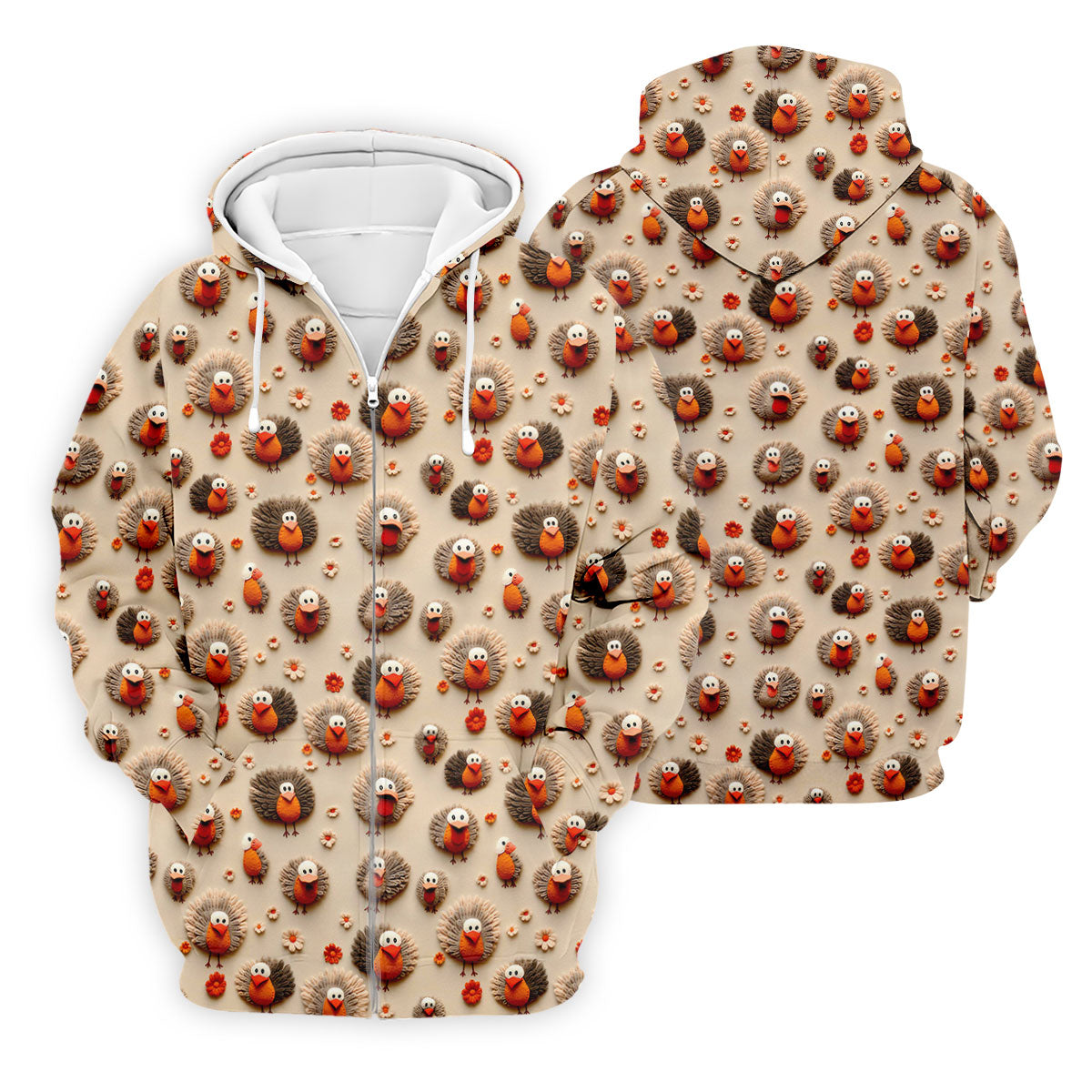 STYLE:Zipper Hoodie