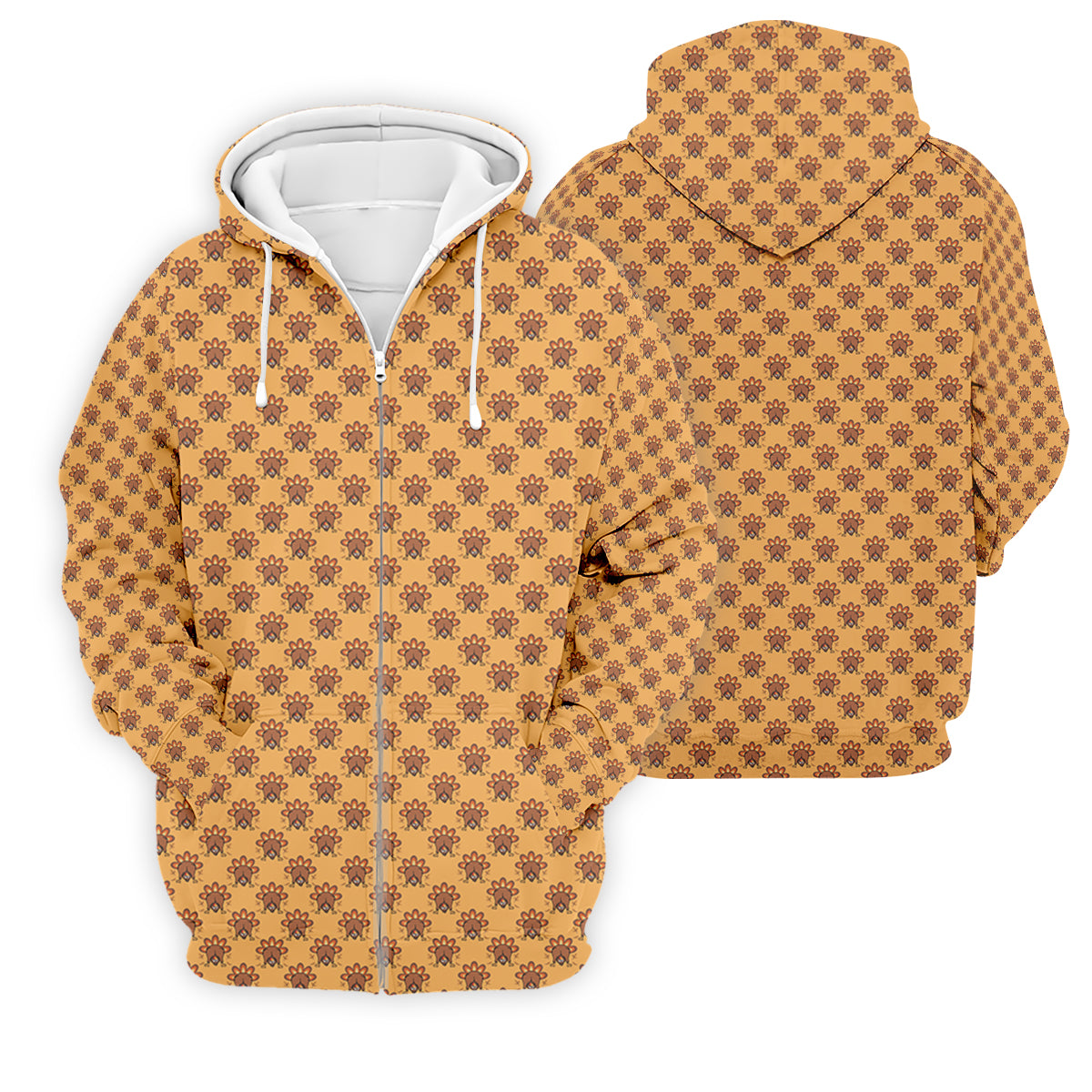 STYLE:Zipper Hoodie