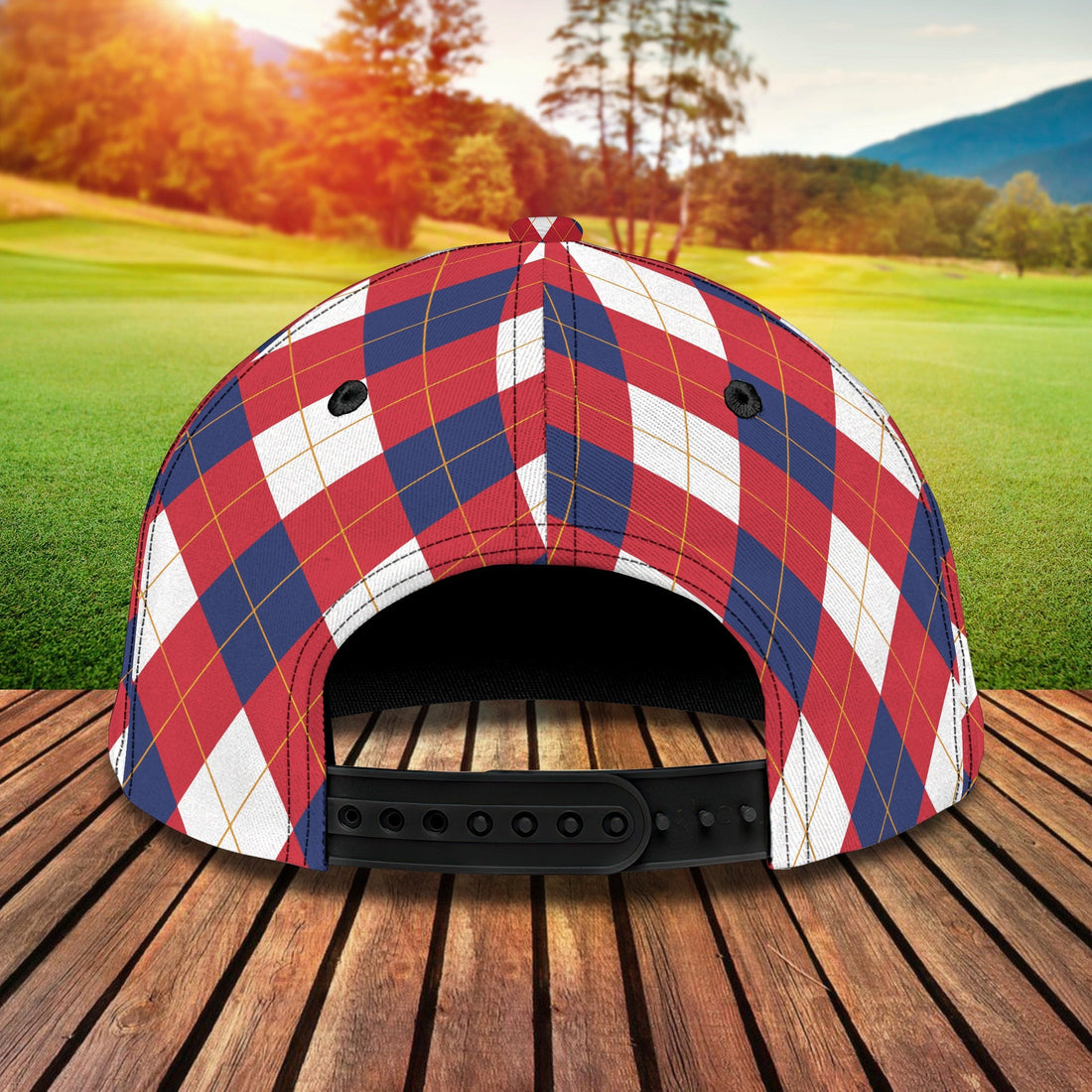 USA Flag Golf Cap, 3D Full Print Golf Cap, Personalized Golf Hats For Golf Lover