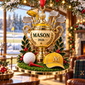 Golf Trophy Golden